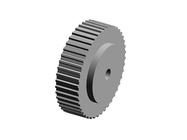 POLIA 44 DENTES AT10 32MM TIPO 6 EM ALUMÍNIO ✅