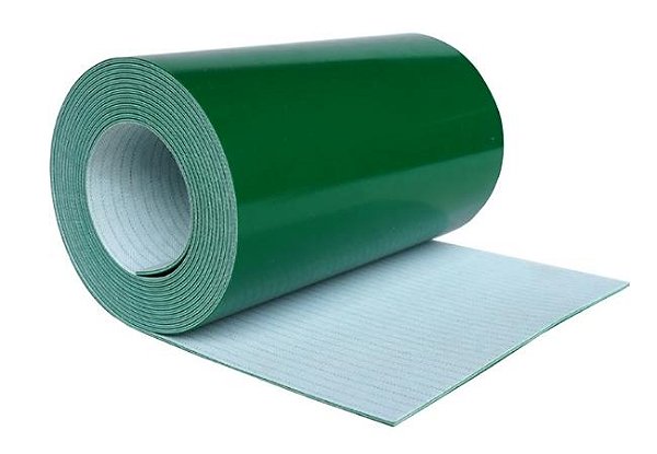 Correia Transportadora PVC Verde 10/2L 3mm 100mm de larugra - Metro - Aberta