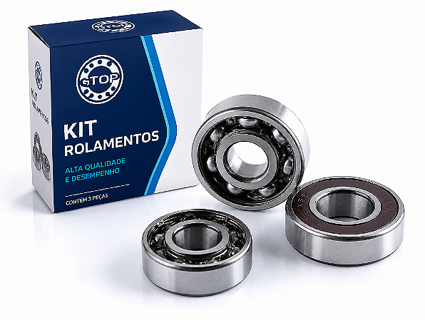 Kit Rolamento Roda Traseira HONDA CG START 150 GBR - Pronta Entrega
