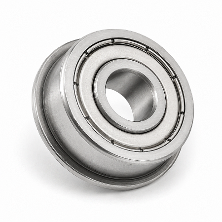 RF6 2RS - Micro Rolamento Rigido de Esferas com Flange em Polegada 3/8X7/8X9/32