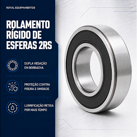 1605 2RS - Rolamento Rigido de Esferas 5/16X29/32X5/16