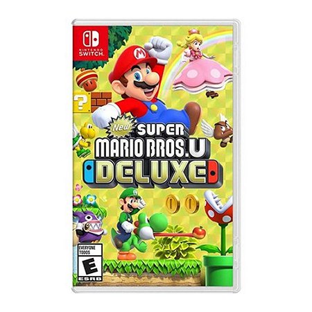 New Super Mario Bros U Deluxe Novo - Switch