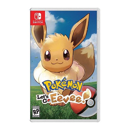 Jogo Pokemon: Let's Go Eevee - Nintendo Switch