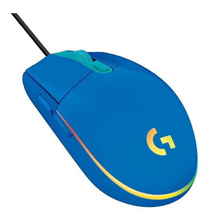 Mouse para jogo Logitech G Series Lightsync G203 Azul