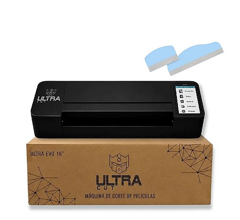 Máquina P/ Corte Películas Até 16" Hidrogel Tpu Desbloqueada Sem Limites de Cortes