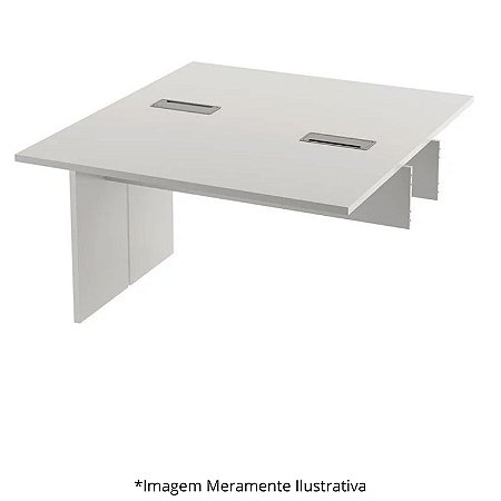 Plataforma Dupla Continuação Pé Painel Olímpia 25MM 120Lx120Px73A BR/BR (6v) 604108