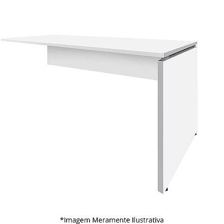 Mesa Auxiliar Dinâmica Pé Painel Olímpia 25MM 90Lx45Px73A BR/BR (1v) 604105