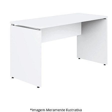 Mesa Secretária Pé Painel Olímpia 25MM 150LX60PX73A CZ/CZ (2v) 604505