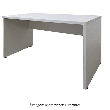Mesa Secretária Pé Painel Olímpia 25MM 90Lx60Px73A CZ/CZ (2v) 604503