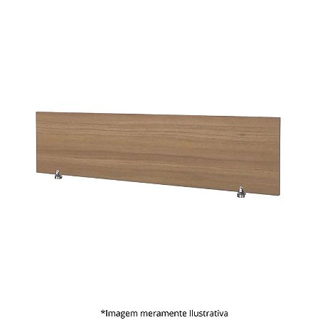 Painel Divisor Para Mesa Plataforma 120Lx34A Carvalho Brasileiro - Atenas 602202