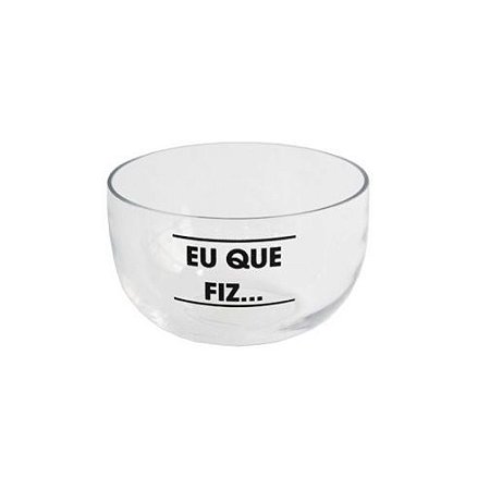 Pote de Vidro Eu Que Fiz