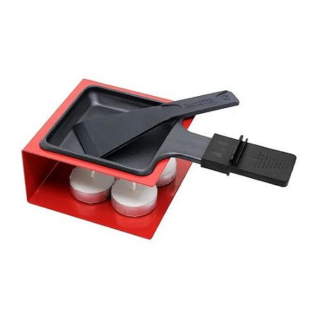 Raclete Metal 7 Pcs Vermelha - Hauskraft