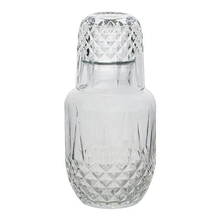 Moringa De Vidro Diamante 500Ml/145Ml