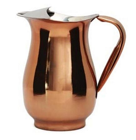 Jarra Inox Rose Gold com Aparador de Gelo 1,5 Litros