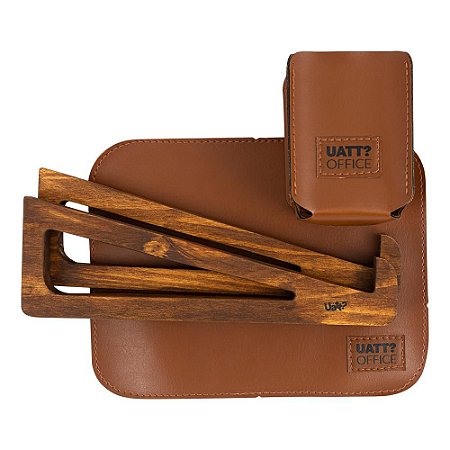 Kit Mouse Pad, Porta Caneta e Suporte