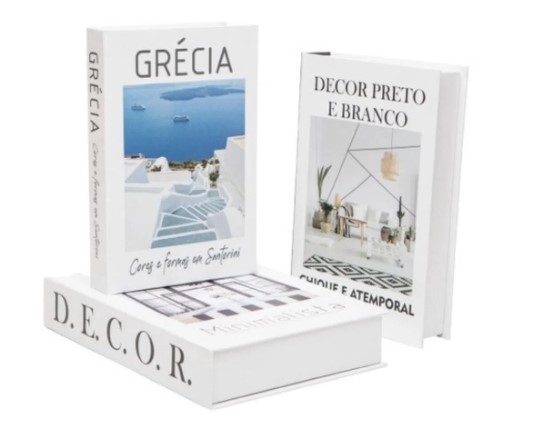 CONJUNTO CAIXA DECORATIVA
