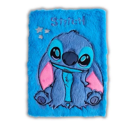 Caderno Pelúcia Stitch - Lilo & Stitch