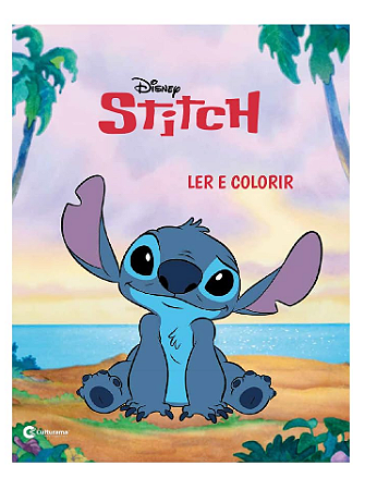 Ler e Colorir - Stitch
