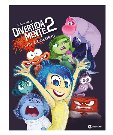 Ler e Colorir - Divertidamente 2
