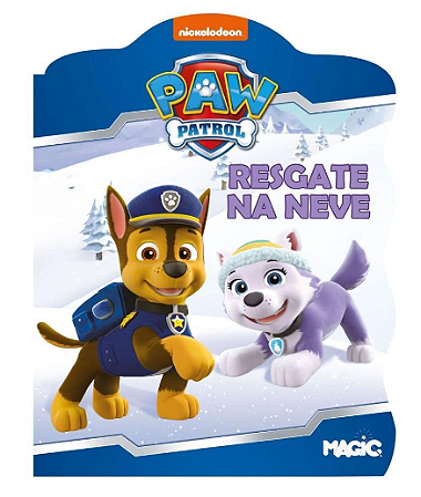 Livro Infantil Patrulha Canina - Resgate na Neve
