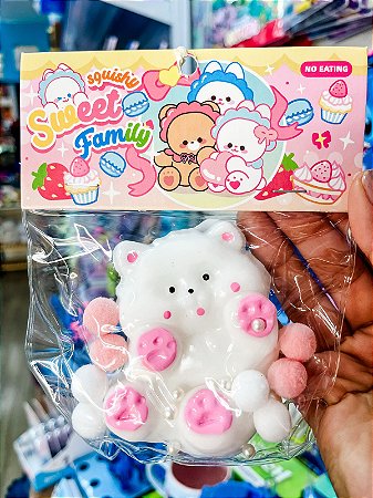 Squishy  Anti-stresse Bichinho Macio Apertar Vários Modelos Brinquedos Sensoriais De Aperto