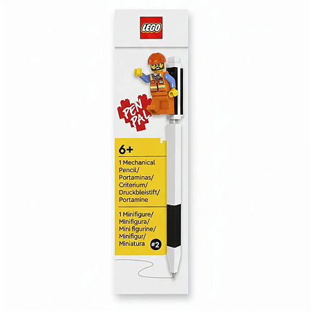 Lapiseira 0.7mm c/ Mini Figura Lego - Jandaia