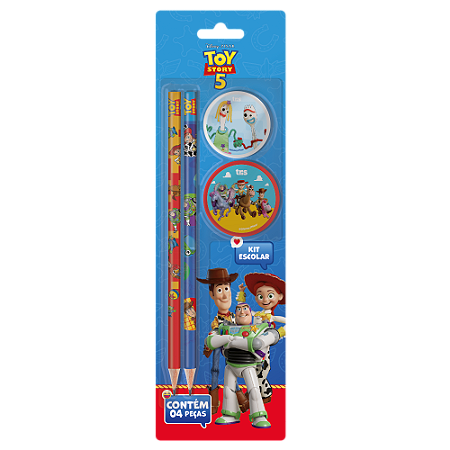 Kit Escolar Toy Story 4 Peças