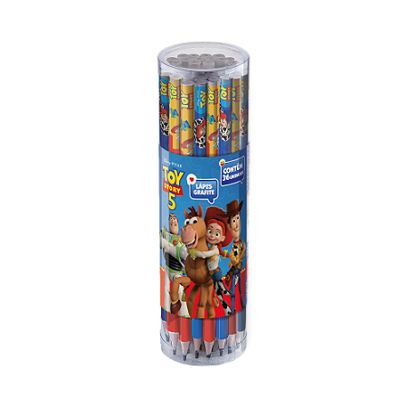 Lápis Preto Toy Story 5 / Unidade Escolar Disney