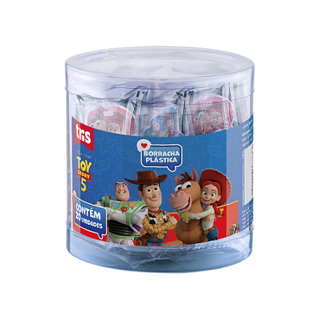 Borracha Plástica Toy Story / Unidade Escolar