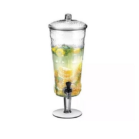 Suqueira Vidro Bico De Jaca - Dispenser 2,25 L