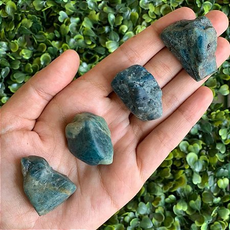 Apatita Azul Rolada - Pedra do ano 2022