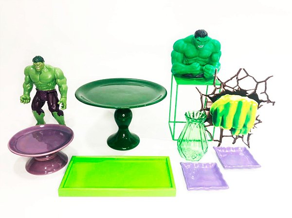 Cenário - O Incrível Hulk - 10 peças