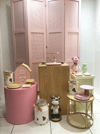 Cenário Completo Fazendinha Menina