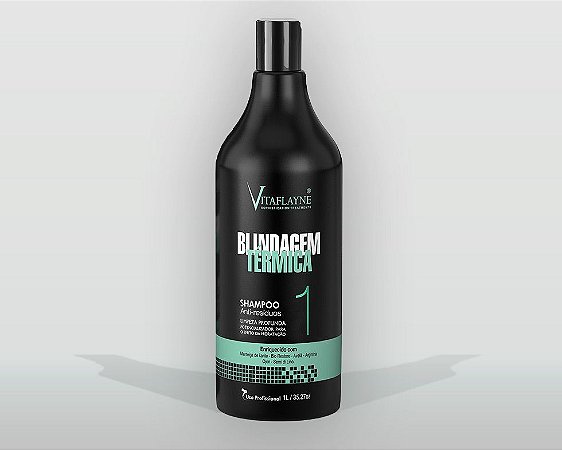 Shampoo Blindagem Térmica Limpeza Profunda - 1L