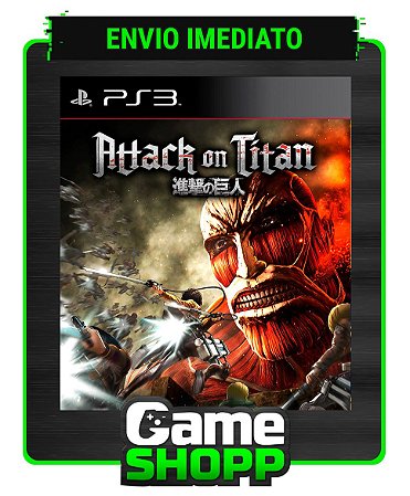 Attack On Titan - Ps3 - Midia Digital