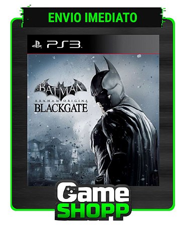 Batman: Arkham Origins Blackgate - Ps3 - Midia Digital