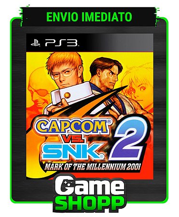 Capcom Vs. Snk 2 Mark Of The Millennium 2001 - Ps3 - Midia Digital
