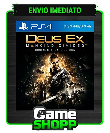 Deus Ex Mankind Divided - Ps4 Digital - Edição Padrão
