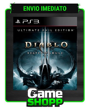 Diablo Iii: Reaper Of Souls - Ultimate Evil Edition - Ps3 - Midia Digital