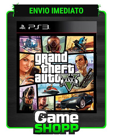 Gta 5 - Grand Theft Auto V - Ps3 - Midia Digital - GameShopp