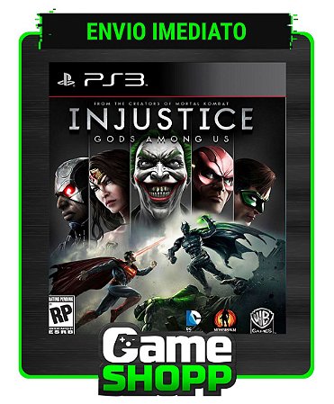 Injustice Gods Among Us - Ultimate Edition - Ps3 - Midia Digital