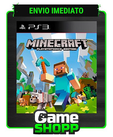 Minecraft Br Midia Digital Ps3 - WR Games Os melhores jogos estão aqui!!!!