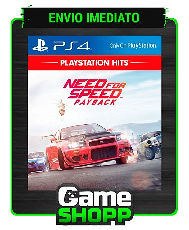 Need For Speed Payback - Ps4 Digital - Edição Padrão