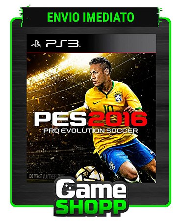 Pes 2016 - Pro Evolution Soccer 16 - Ps3 - Midia Digital