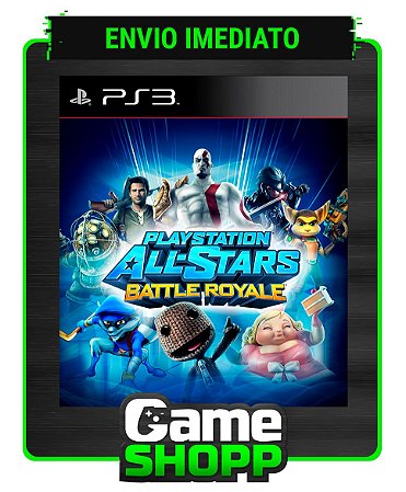 Playstation All Stars Battle Royale - Ps3 - Midia Digital