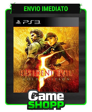 Resident Evil 5 Gold Edition - Ps3 - Midia Digital