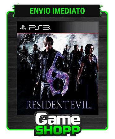 Resident Evil 6 - Ps3 - Midia Digital