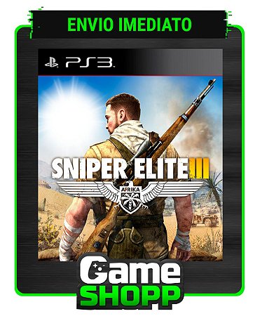 Sniper Elite 3 - Ps3 - Midia Digital