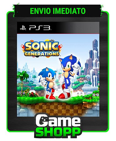 Sonic Generations - Ps3 - Midia Digital