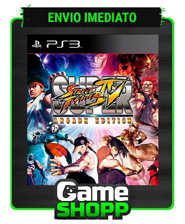 Super Street Fighter Iv Arcade Edition - Ps3 - Midia Digital